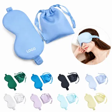16-Momme Mulberry Silk Sleep Eye Mask with Adjustable Strap