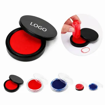 Quick-Dry Red Ink Pad for Stamping, Smooth Surface