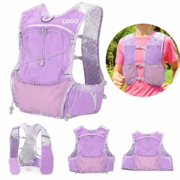 Reflective Running Hydration Vest Backpack with Hands-Free