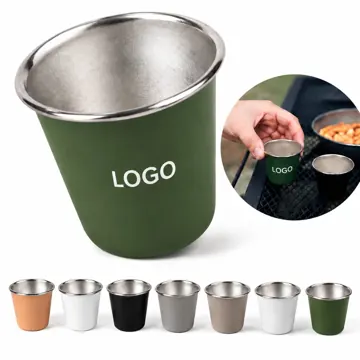 50ML Stackable Stainless Steel Beer Mug for Travel