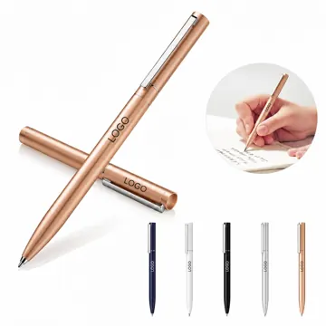 Metal Twist Ballpoint Pen - Smooth Retractable Design