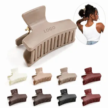 Matte Glossy Claw Clip for Secure All-Day Hold