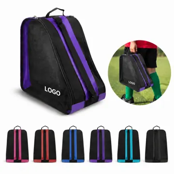 Ice Skate Bag with Padded Shoulder Strap