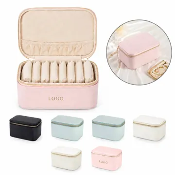 Waterproof PU Jewelry Box with Soft Lining