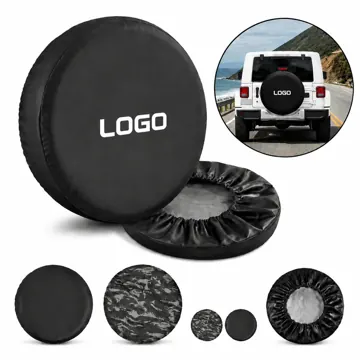 Universal Fit PVC Spare Tire Cover for Car SUV Truck UV
