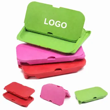 Eco Wheat Straw Rolling Tray, Degradable Non-Stick Surface