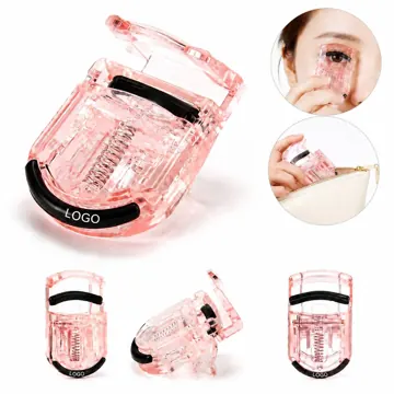 Portable Mini Eyelash Curler with Gentle Pad for Travel