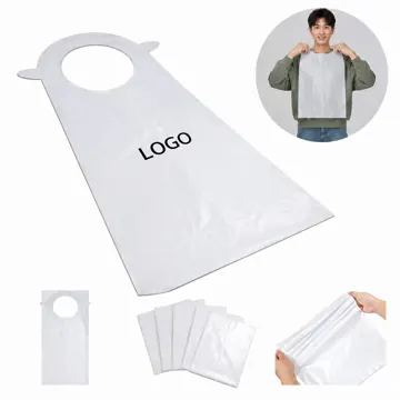 PE Disposable Waterproof Apron, Liquid-Proof Lightweight