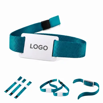 Waterproof RFID Fabric Wristband for Access Control Events