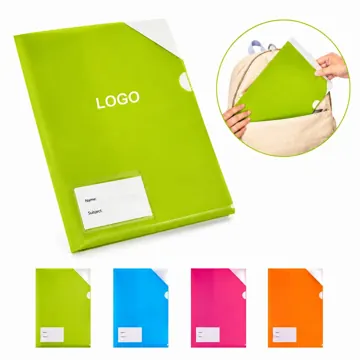 Reinforced PP A4 Document Holder with Secure Closure