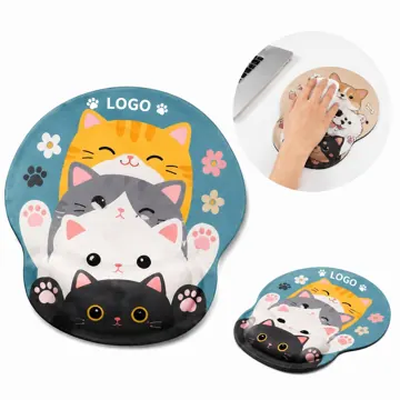 Ergonomic Mouse Pad with Wrist Rest for Comfort & Precision