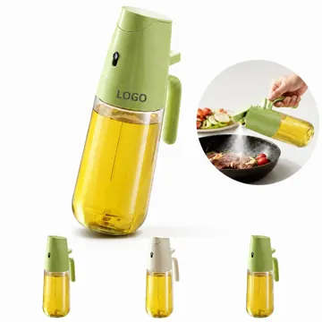 2oz Glass Oil Spray Bottle Fine Mist Dispenser for Cooking