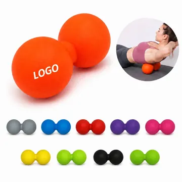 Silicone Peanut Massage Ball for Trigger Point Muscle Relief