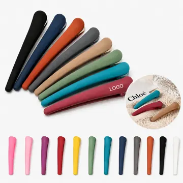 Matte Duckbill Hair Clips Plastic Non-Slip Hair Styling