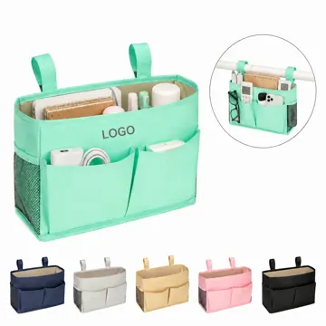 Oxford Bedside Hanging Storage Caddy with Fixed Straps