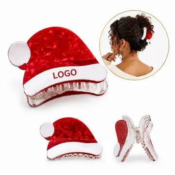 Festive Christmas Hair Clip - Secure Hold Holiday Accessory