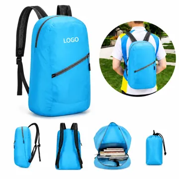 Foldable Oxford Backpack for Travel, Custom Logo