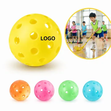 40-Hole Outdoor Pickleball with LED Light for Night Play