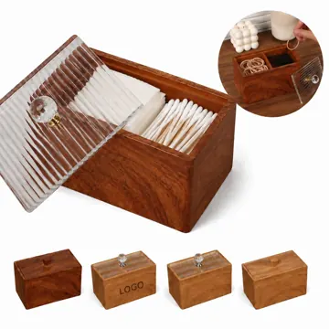 Walnut Resin Desktop Organizer with Compartments