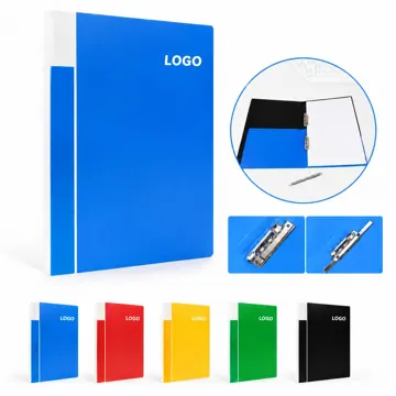 Plastic Double Clip Folder for Document Organization