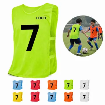 Quick-Dry Mesh Sports Scrimmage Vest for Kids Youth Adults