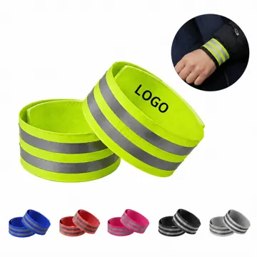 Adjustable Reflective Wristbands for Night Running Safety