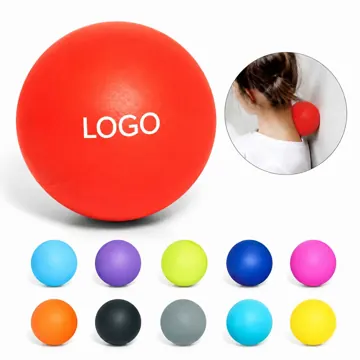Portable Textured Silicone Massage Ball for Muscle Relief