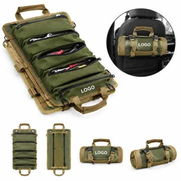 Oxford Roll-Up Tool Bag Heavy Duty Portable Organizer