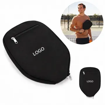 Zippered Pickleball Paddle Cover with Padded Protection