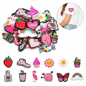 Custom Embroidered Patch 2.5" Iron-On Sew-On for Clothing
