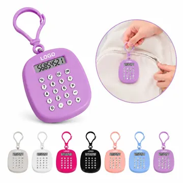 Mini Calculator Keychain with Maze Game for On-the-Go