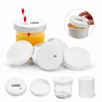 Eco Paper Cup Lid with Sip Opening for Hot & Cold Drinks
