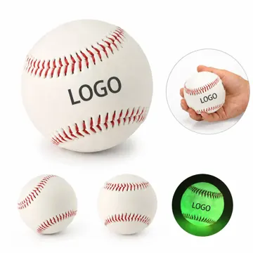 Glow PVC Baseball for Night Training, Luminescent