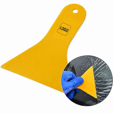 Multi-Purpose Plastic Film Scraper for Auto Glass