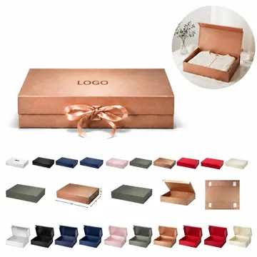 Magnetic Collapsible Gift Box A4, 13x9.88x2.75in