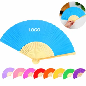 Folding Paper Fans for Cooling, Portable Handheld