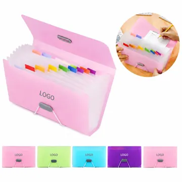 13 Pocket Expanding File Folder for Document Organization