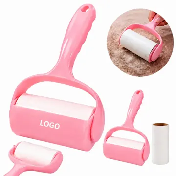 Ergonomic Lint Roller with Easy-Empty Collection Compartment