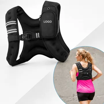 6LB Neoprene Weight Vest with Reflective Stripes