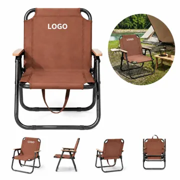 Portable Folding Camping Chair with Carry Handle, Carbon
