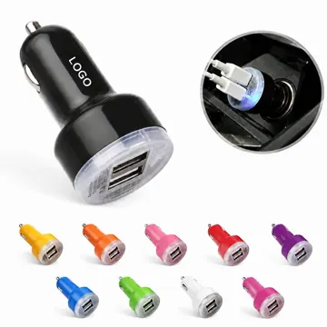 Dual USB Car Charger Adapter with Smart Charging Technology
