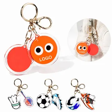 Custom Ball Sports Acrylic Keychain, Durable Fade-Resistant