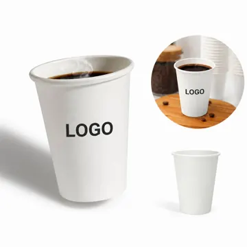 9oz Single Wall Paper Cup for Hot Coffee Tea