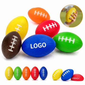 Soft PU Football Stress Ball for Hand Relief and Focus