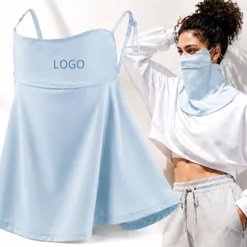 UPF 50+ Breathable Sun Protection Mask for Face and Neck