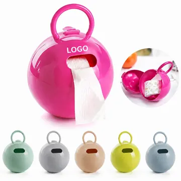 Round Wall-Mounted Hanging Tissue Toilet Paper Holder