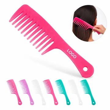 Antistatic Wide-Tooth Comb for Gentle Detangling & Styling