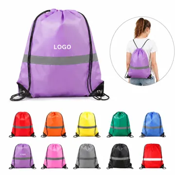 Durable Polyester Drawstring Backpack for Everyday Carry