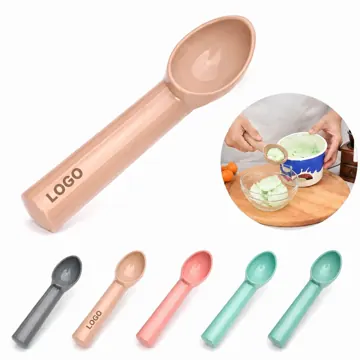 Food-Grade Plastic Ice Cream Scoop with Ergonomic Handle