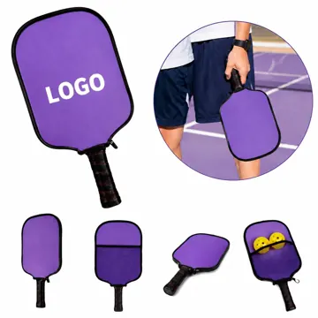 Neoprene Pickleball Paddle Cover with Pocket for Protection